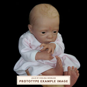CUSTOM ORDER FOR PAT - Julie by Evelina Wosnjuk reborn baby open edition